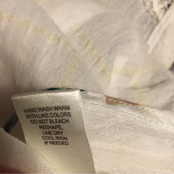 Aratta Silent Journey White Plaid Button Up Tunic - Picture 13 of 15